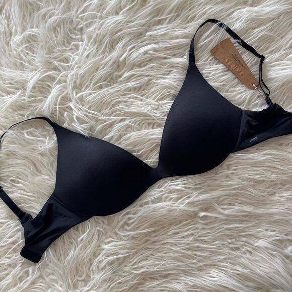 Skims Wireless Super Push up Bra Onyx Size 30D - Picture 3 of 8